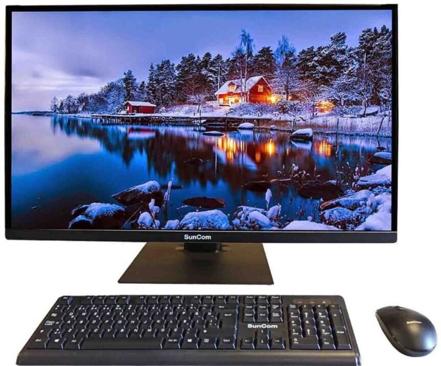 SUNCOM Pro Plus SCA-131 i5-14450H 16GB 512GB SSD 27'' Siyah DOS AIO PC Pivot Ayak