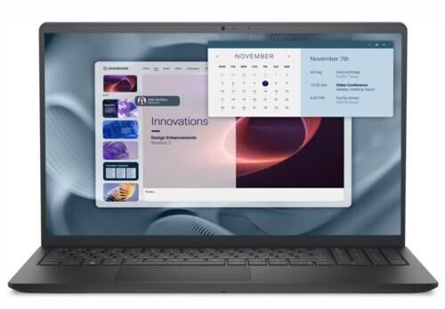 DELL Pro 15 Essential PV15250 i5-1334U 16GB 512GB SSD O/B Intel Iris Xe 15.6'' DOS Siyah Notebook