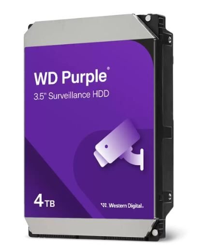 WESTERN DIGITAL WD43PURZ PURPLE 3.5'' 4TB 5400rpm 256mb SATA (3 Yıl Garanti) 7/24 Harddisk