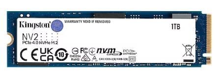 KINGSTON SNV2S/1000G NV2 M.2 1TB (3500/2100MB/s) PCIe + NVMe SSD Disk (22x80MM) Kutusuz
