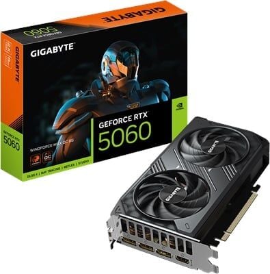 GIGABYTE RTX5060Ti GV-N506TWF2MAX OC-16GD 16GB Nvidia RTX5060Ti GDDR7 128bit HDMI 3xDP 16x Ekran Kartı