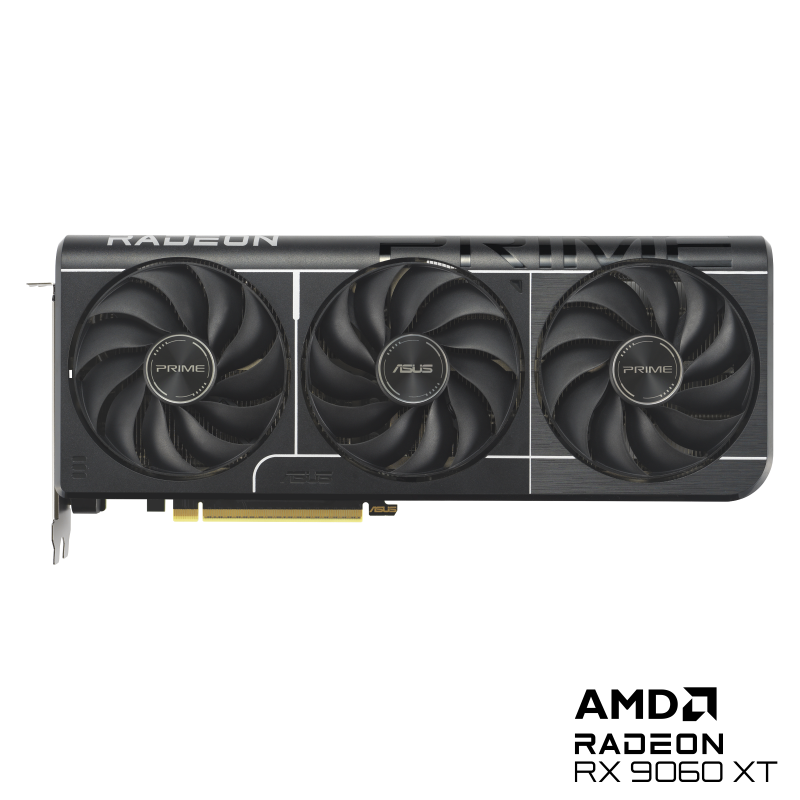 ASUS PRIME-RX9060XT-O8G 8GB AMD RX9060XT GDDR6 128bit 2xDP 1xHDMI 16x Ekran Kartı