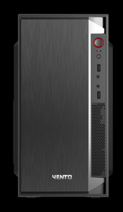 VENTO VS119S 350W Siyah Mini Tower M-ATX Kasa