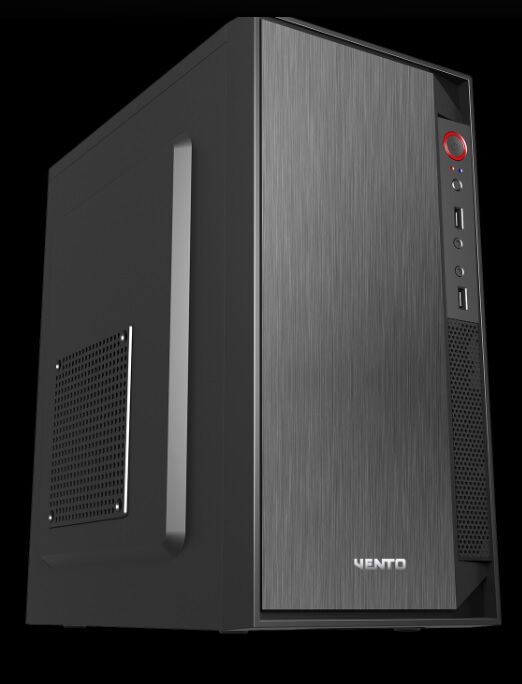 VENTO VS119S 350W Siyah Mini Tower M-ATX Kasa