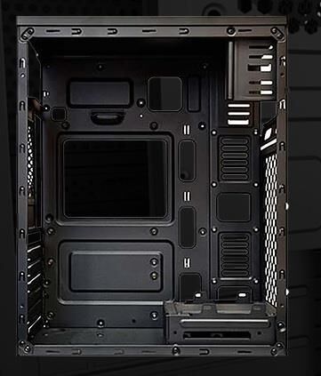 VENTO VS115F 300W Peak Siyah Mid Tower ATX Kasa