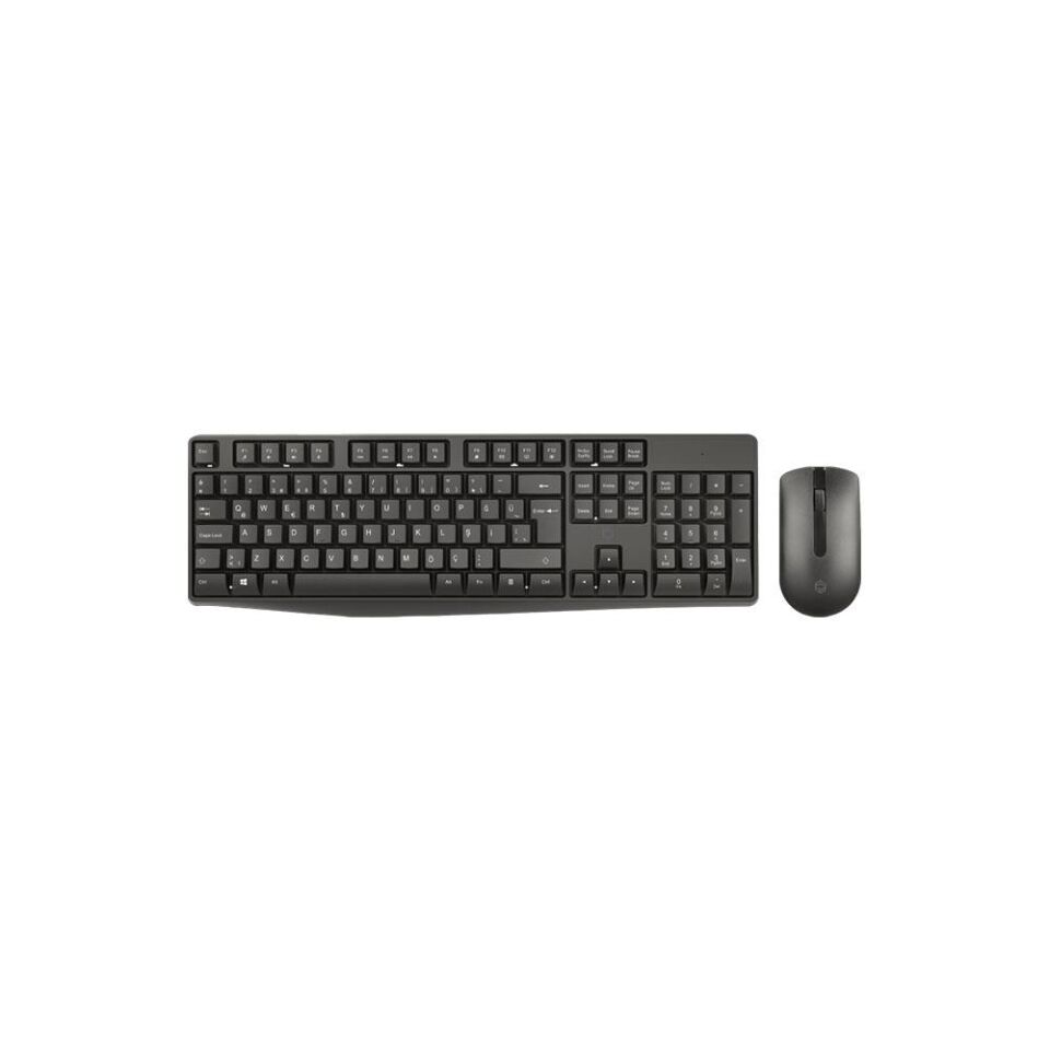 FRISBY FK-4875QU Q Türkçe Kablosuz Multimedya Siyah Klavye+ Mouse