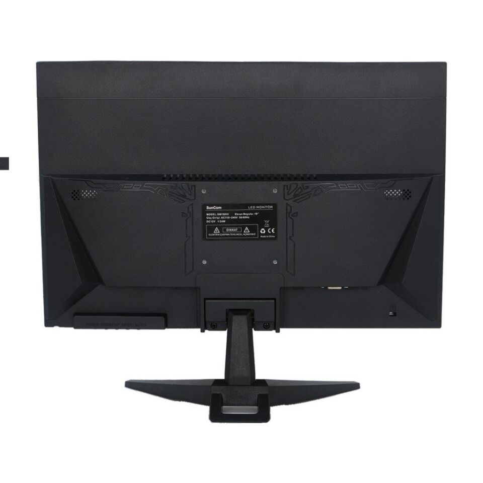 SUNCOM SM190VI-N 19'' LED 5ms 60Hz 1440x900 HD VGA HDMI (VESA) Siyah Monitör