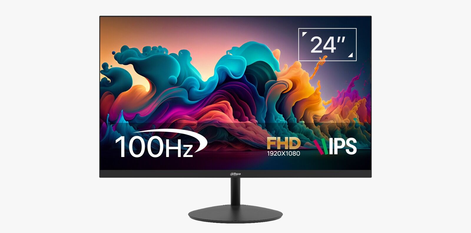 DAHUA LM22-A201Y 21.5'' LED IPS 5ms 100Hz 1920x1080 FullHD VGA HDMI (VESA) Siyah Monitör