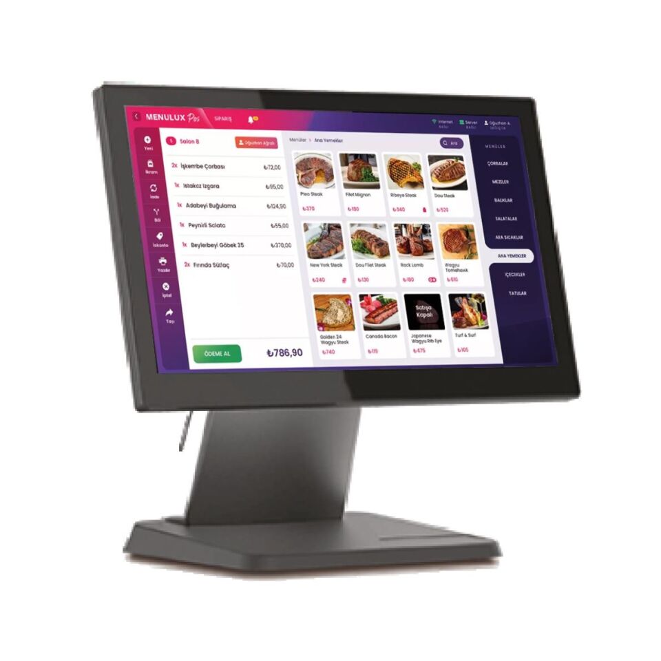 SPENTA SP-185I İ5 5.NESİL 8GB 128GB SSD 18,5'' Multi Dokunmatik Wifi/Speaker Pos PC