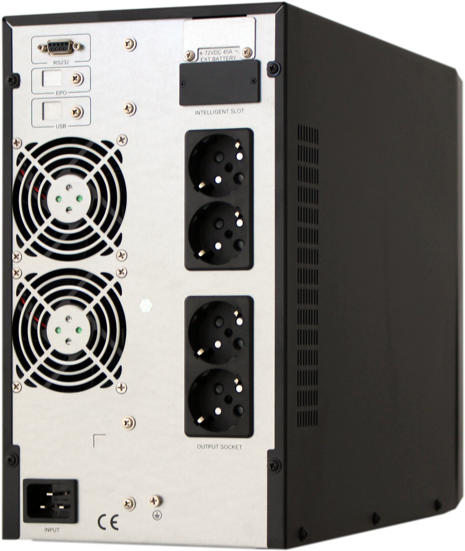 DOTVOLT MN PLUS Online 1 KVA 1/1 Faz (2x12v 7AH Akü ) UPS
