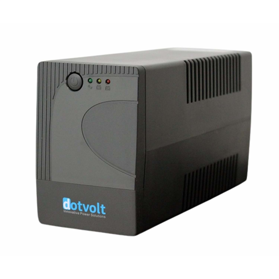 DOTVOLT LN PLUS 1200 VA (2x12V 7AH Akü) Line Interactive 5/10 dk UPS