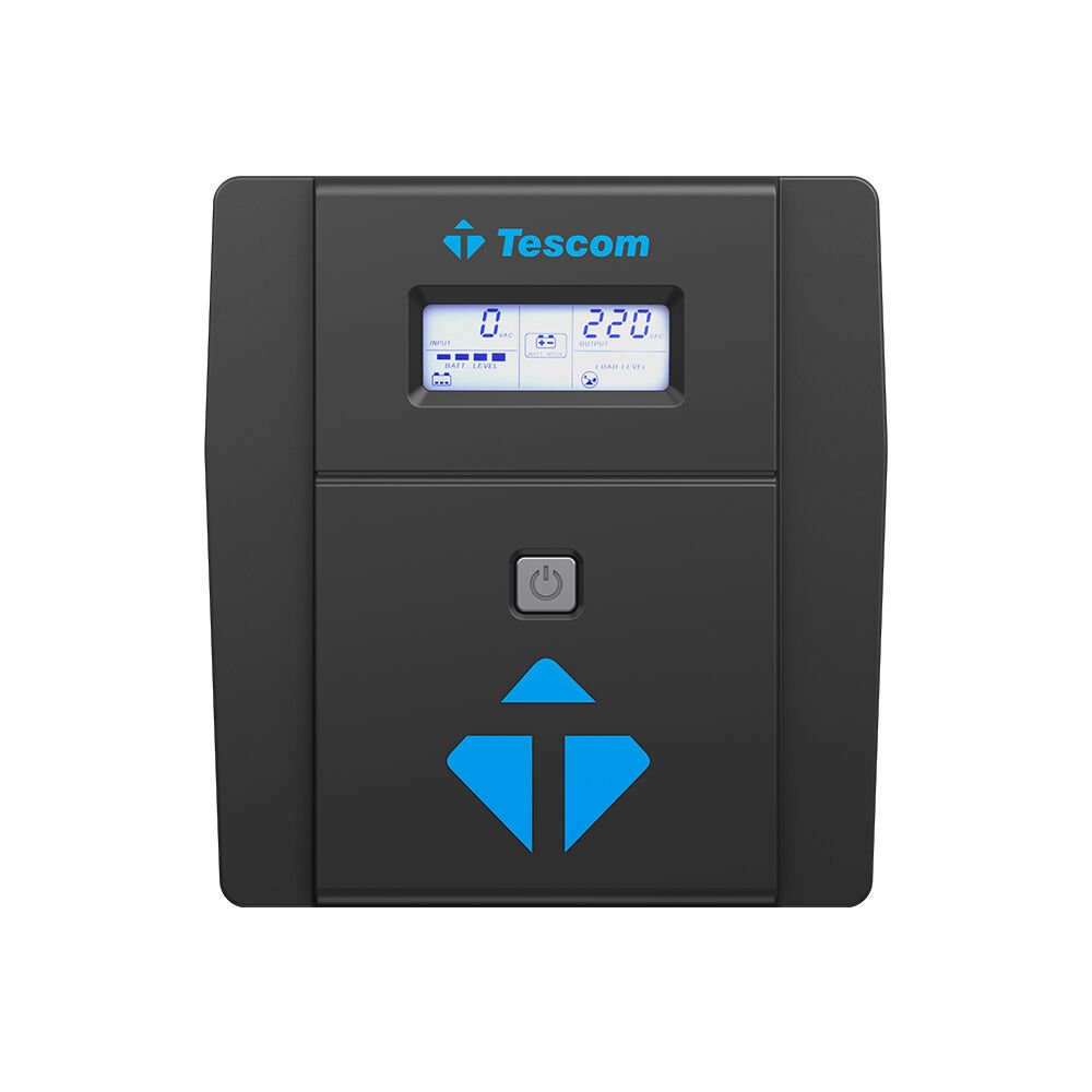 TESCOM LEO 800VA (1x12v 9AH Akü) Line Interactive 5/10 dk UPS