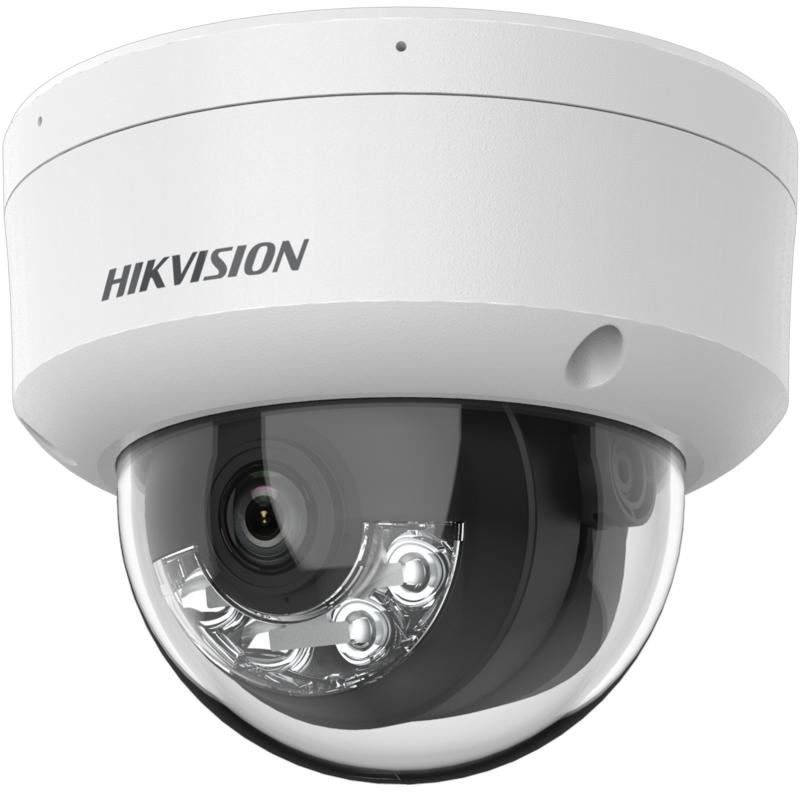 HIKVISION DS-2CD1141G2-LIUF 1/2.8''Cmos 4 MP 2.8mm Smart Hybrid Light POE Sesli Dome Smart Hybrid IP Güvenlik Kamera