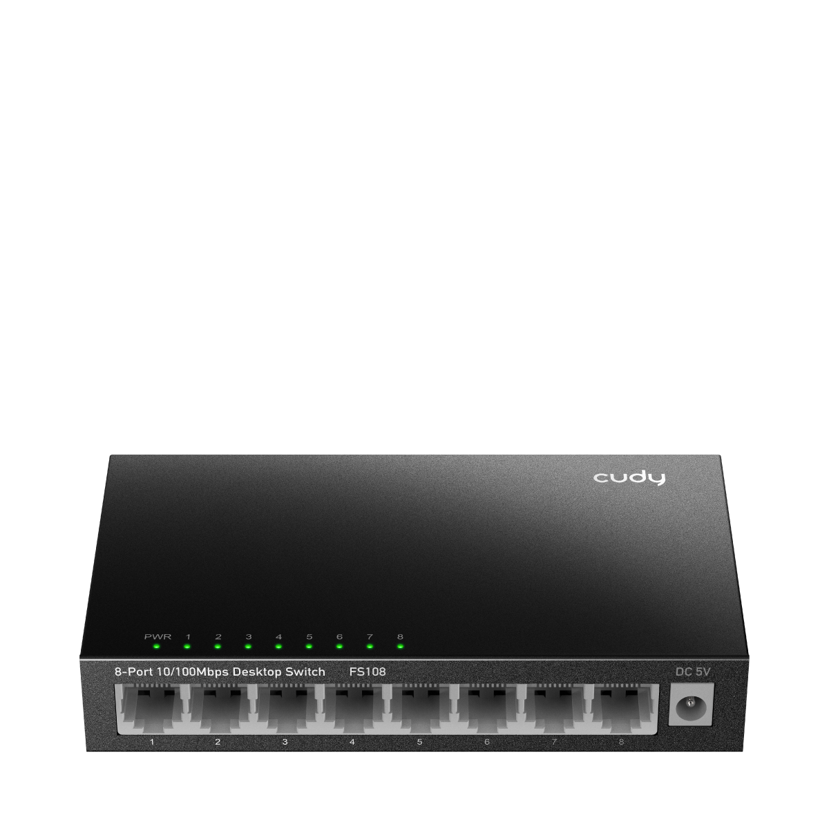 CUDY FS108 8 port Mbit Desktop Yönetilemez Metal Kasa Switch