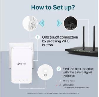 TP-LINK RE300 AC1200 2 Anten Priz Tipi Wi-Fi Mesh Menzil Genişletici