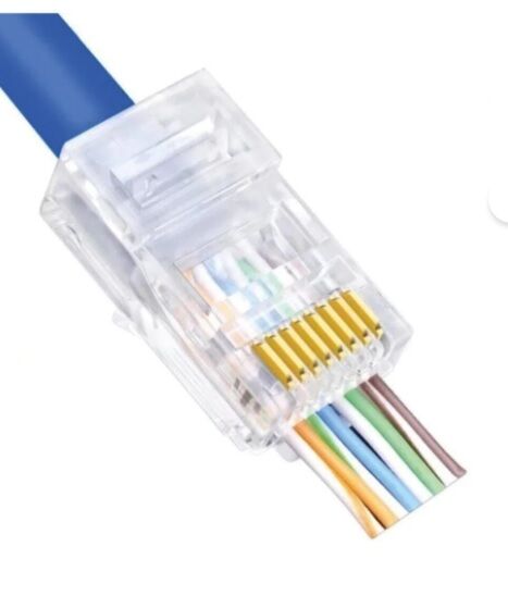 EZ 8p/8c Cat6 Yeni Nesil RJ45 Konnektör