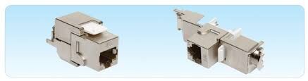 HCS J6A-00826 CAT 6A FTP 180 derece Keystone Jack