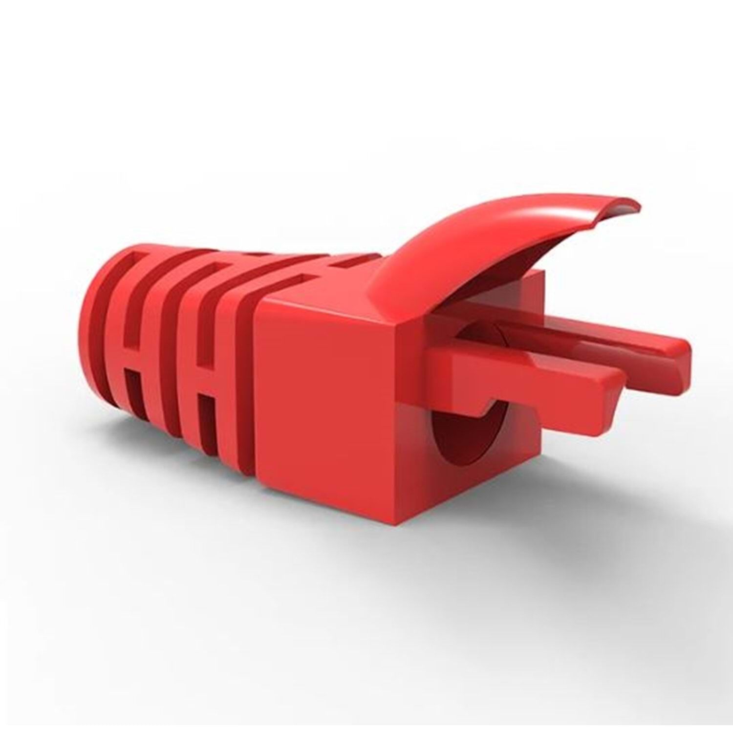TRKLink PVC RJ45 BOOTS Konnektör Kılıfı KIRMIZI 50 'li PAKET