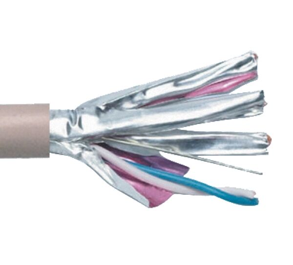 HCS H6A-00432-DP0-FA00W0 CAT6A U/FTP 500 Metre Gri/Lszh Network Kablosu